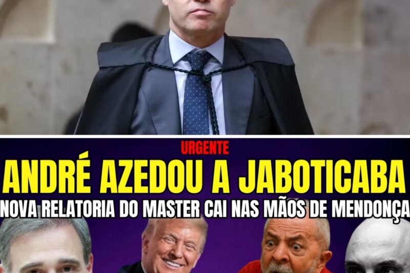 “VOU LARGAR O AÇO!”: ANDRÉ MENDONÇA ASSUME RELATORIA BOMBA, ESMAGA REPERCUSSÃO DE LULA E DEIXA “XANDÃO” EM PÂNICO