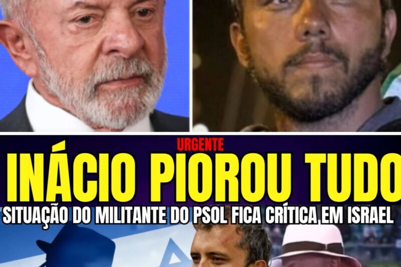 “MORTE A ISRAEL!”: MOSSAD APRESENTA PROVAS AVASSALADORAS E LULA ENRASCALHA MILITANTE DO PSOL QUE AGORA CORRE RISCO DE ENFORCAMENTO