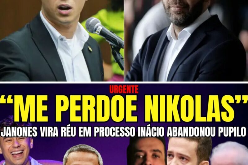 “VOCÊ NÃO TEM PRERROGATIVA PARA INCITAR A VIOLÊNCIA!”: JANONES VIRA RÉU POR AMEAÇAR NIKOLAS FERREIRA E INÁCIO LAVA AS MÃOS ENQUANTO O “PUPILO” AFUNDA