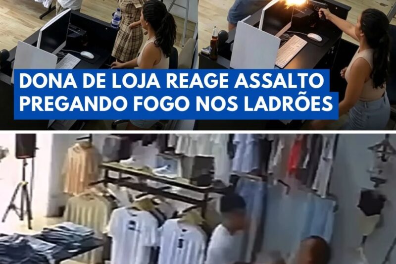 “NÃO LEVA A MINHA ALIANÇA!”: O PASSO A PASSO DO ASSALTO QUE TERMINOU COM UM BANDIDO MORTO E A REAÇÃO HEROICA DE UMA COMERCIANTE