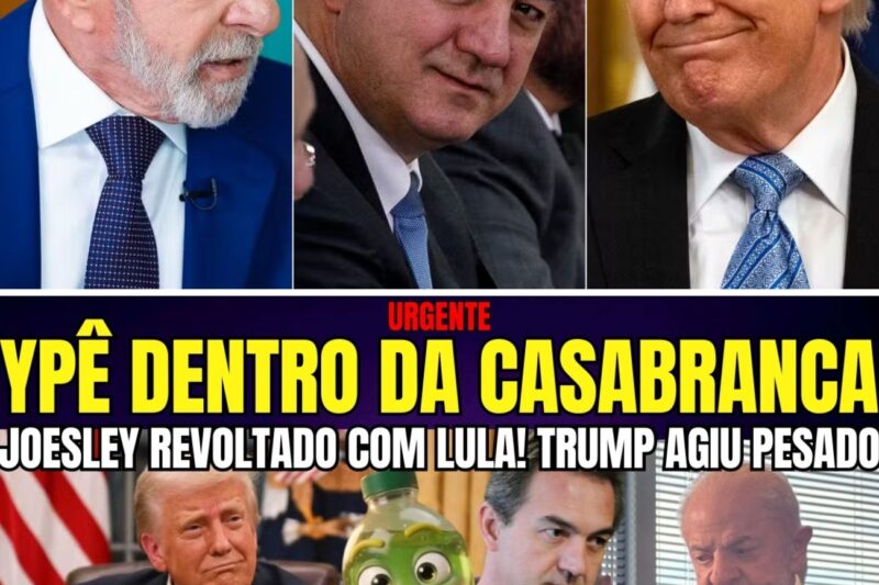BOICOTE CONTRA YPÊ DE INÁCIO SE VOLTA CONTRA JOESLEY E DETERGENTE VAI PARAR NA MESA DE TRUMP