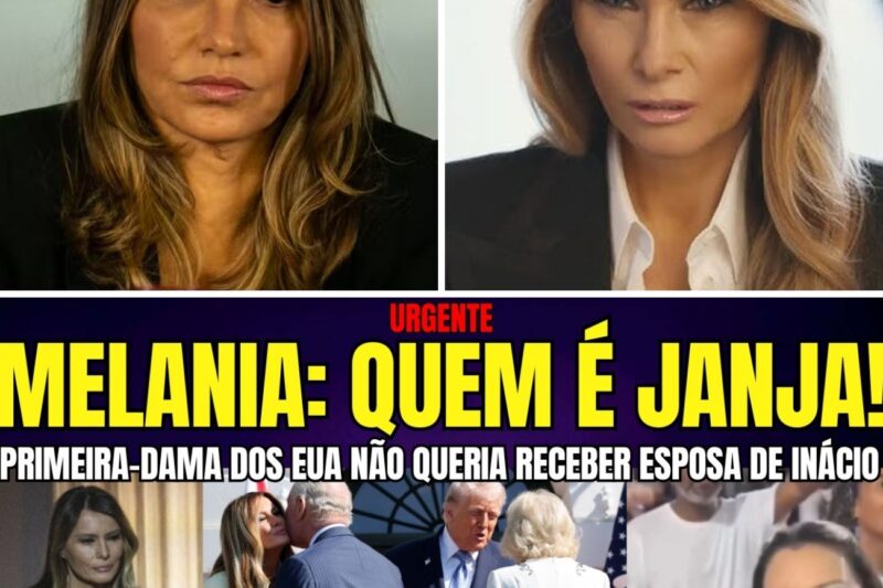 “ELA NÃO É DO MEU NÍVEL!”: O DESPREZO DE MELANIA TRUMP QUE FEZ JANJA RECUAR E A VERDADEIRA HUMILHAÇÃO NOS BASTIDORES DE WASHINGTON