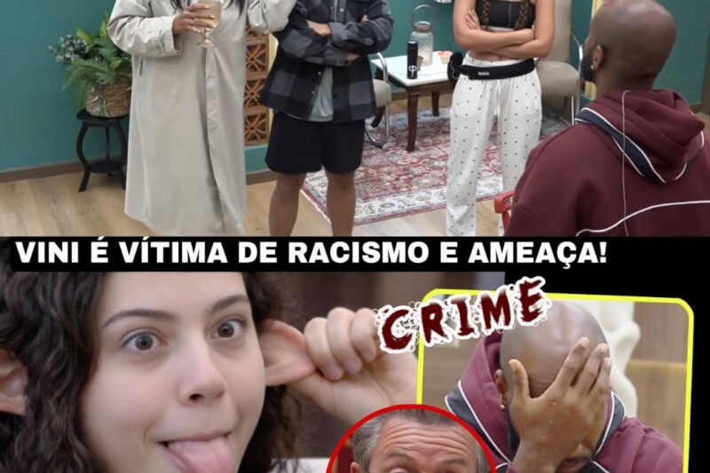 CASA DO PATRÃO: GRAVISSÍMA POLÊMICA! VINI É AMEAÇADO PELA EQUIPE DO PROGRAMA APÓS EXPOR RACISMO