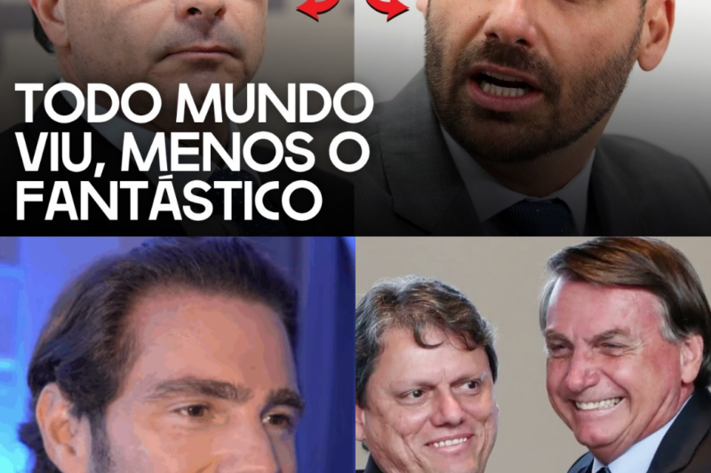 Isso a Globo Não Mostra: Fantástico Ignorou Áudio de Flávio com Vorcaro e Blindou os Bolsonaro!