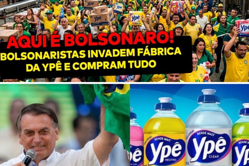 Bolsonaristas INVADEM AGORA a fábrica da Ypê e compram tudo! Vingança dos petistas não deu certo