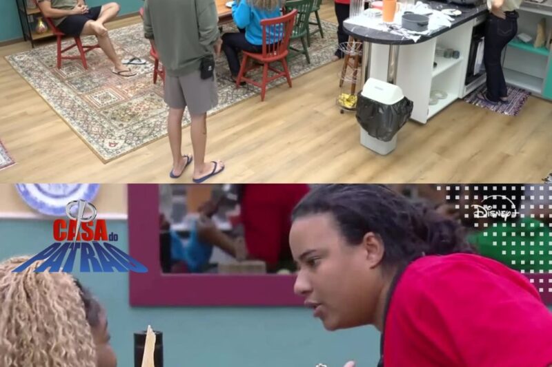 Mari e Nataly discutem cara a cara: ‘Se mete em assunto que não é seu’ | Casa do Patrão