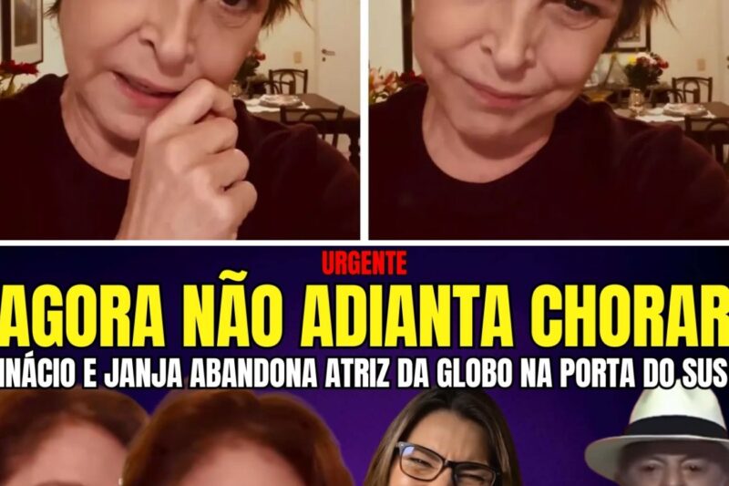 “É UM ABSURDO, MINHA TIA ESTÁ PARADA NA CAMA!”: O GRITO DE DRICA MORAES CONTRA O SISTEMA QUE ELA MESMA AJUDOU A ELEGER E O DESPREZO DE INÁCIO E JANJA