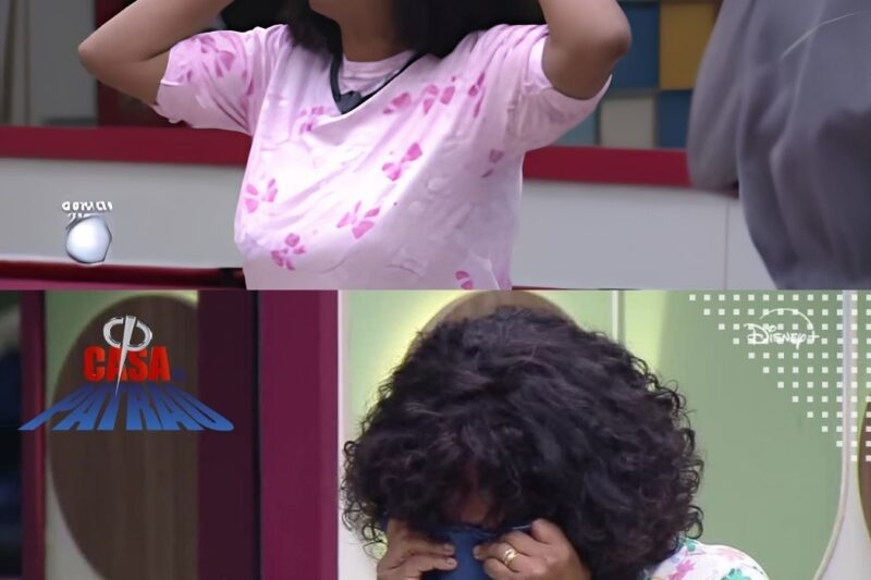 Sheila desabafa e chora com lembranças da infância | Casa do Patrão