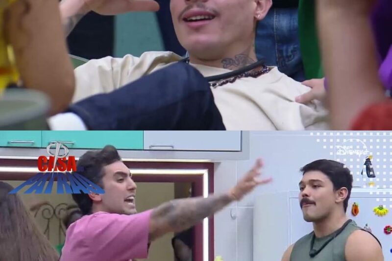 João Victor vai para cima de Matheus durante treta generalizada | Casa do Patrão