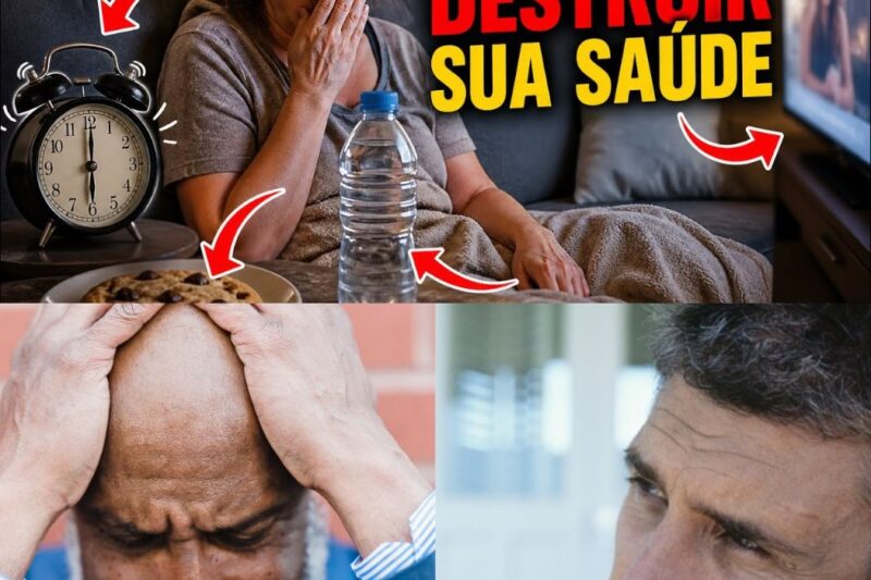 Dez hábitos que destroem a saúde aos poucos e muita gente ainda trata como “vida normal”