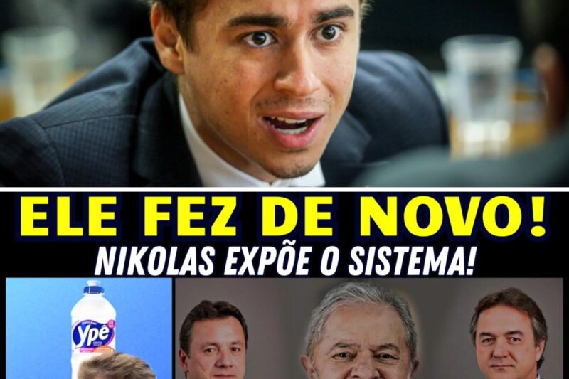 “O CRIME NO BRASIL COMPENSA E OS IRMÃOS BATISTA SÃO A PROVA DISSO!”: NIKOLAS FERREIRA DETONA O SISTEMA EM REVELAÇÃO EXPLOSIVA