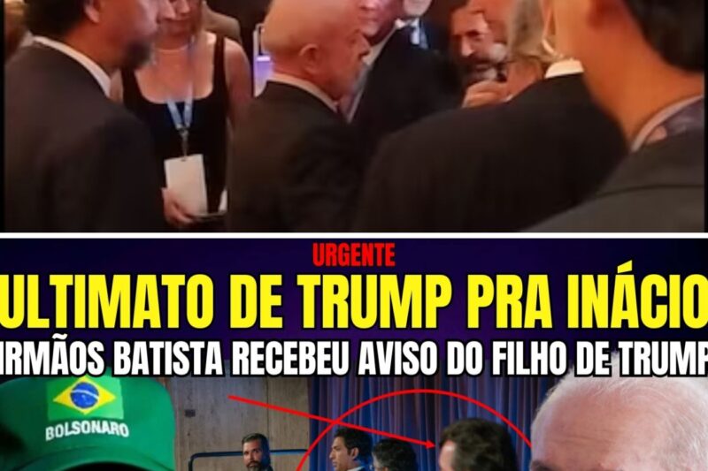 “VOCÊS TÊM ATÉ 31 DE MAIO!”: O ULTIMATO DE TRUMP A LULA E O PITO ÉPICO DO FILHO DE TRUMP NA CARA DE JOESLEY BATISTA