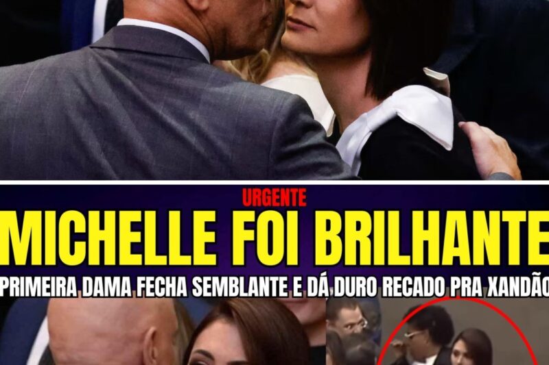 MICHELLE BOLSONARO DÁ LINDO EXEMPLO E XANDÃO FICA CHOCADO NA POSSE DE KASSIO NUNES NO TSE