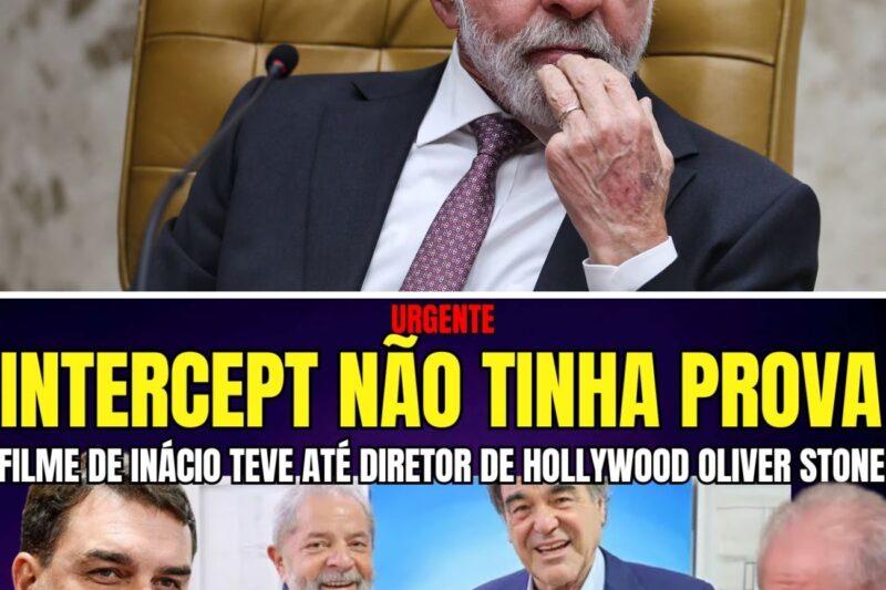 INTERCEPT ADMITE NÃO TER PROVA CONTRA FLÁVIO E CASO SE VOLTA CONTRA FILME MILIONÁRIO DE LULA