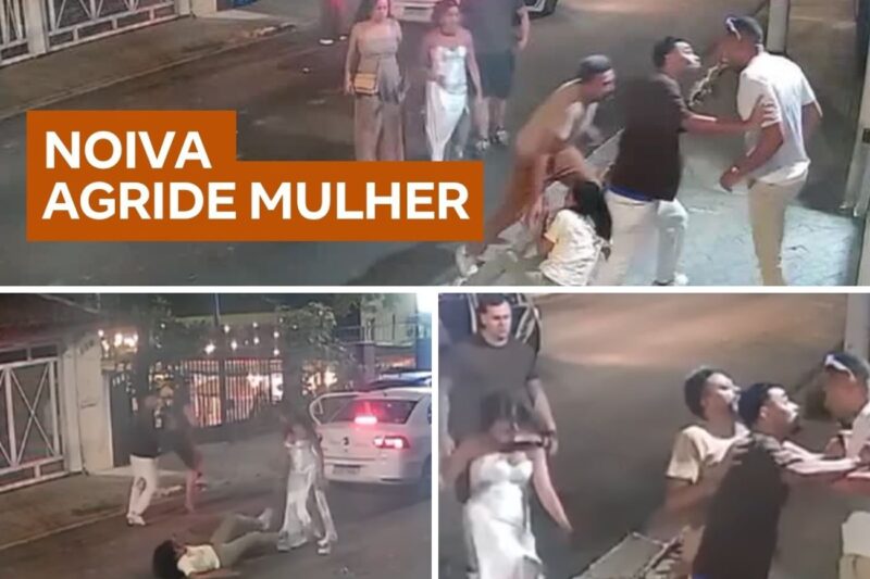 “Você estragou meu dia, sua louca!”: Noiva espanca mulher que pediu socorro em casamento e áudio vaza