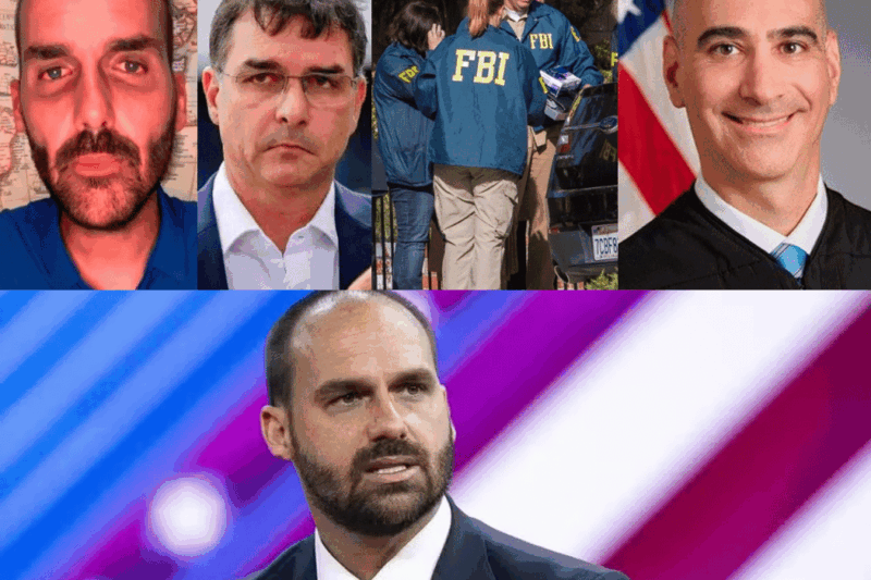 SHOCKING! Justiça dos EUA Solta Bomba e Encaminha Prisão de Eduardo Bolsonaro!! — FBI Já Foi Acionado Pelo Juiz!!!