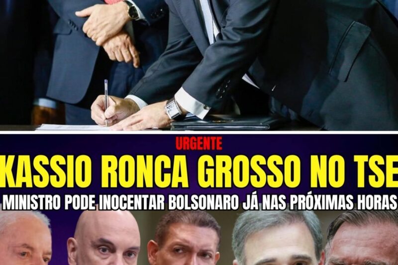 KASSIO NUNES RONCA GROSSO DÁ VIRADA HISTÓRICA NO CASO BOLSONARO CASO INDO PRA SEGUNDA TURMA