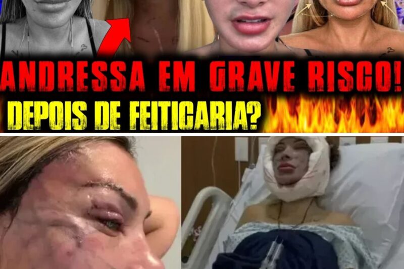 “NÃO SOU COSTELA, FUI FEITA DO BARRO!”: Andressa Urach ignora risco de morte, surge deformada após 40ª cirurgia e choca com música que exalta a rebeldia do diabo