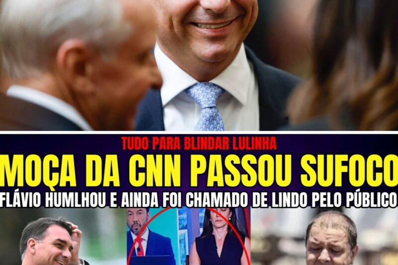 MOÇA DA CNN É MAIS UMA QUE VIROU MEME COM FLÁVIO E AINDA FOI CHAMADO DE LINDO NA ENTREVISTA