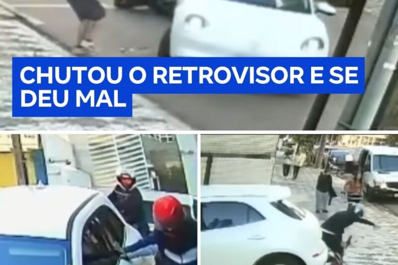 “SE VOCÊ VIER PARA CIMA, EU PASSO POR CIMA!”: O DIA EM QUE A MOTORISTA ENCURRALADA NO CONDOMÍNIO ATROPELOU O MOTOQUEIRO VALENTÃO