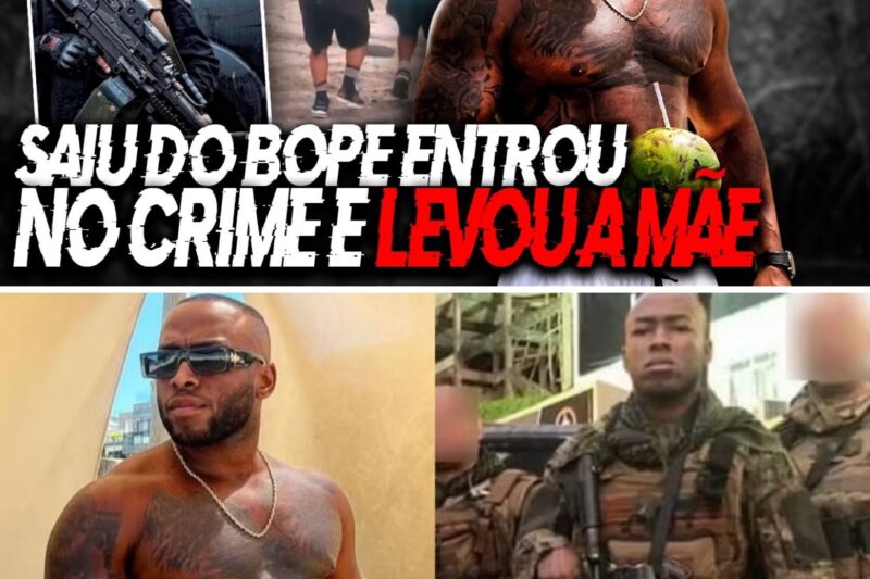 “VÃO PRECISAR DE MAIS DO QUE O BOPE PARA ME PARAR!”: A arrogância, os crimes e o desfecho sangrento do ex-caveira que desafiou a tropa de elite e morreu fuzilado