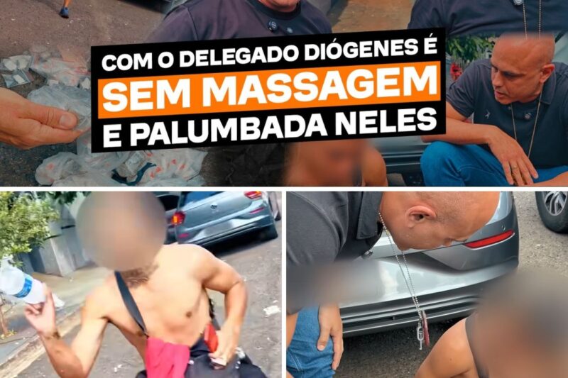 “VAI SER MAIS UM POUCO PARA ENGORDAR LÁ DENTRO!”: Operação do delegado Diógenes no Jardim João Rossi escancara deboche de menor infrator reincidente e o sofrimento de avó abandonada