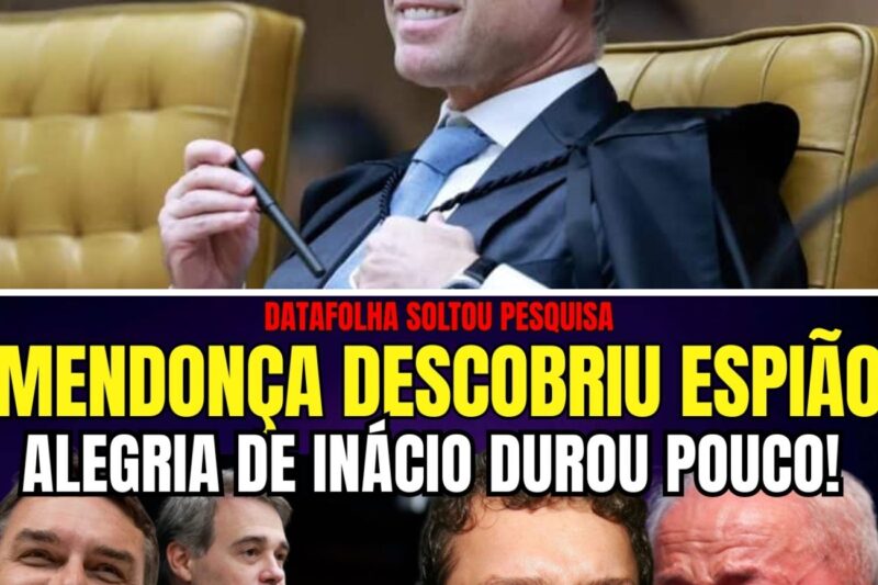 MENDONÇA NA CALADA DESCOBRE ESPIÃO NA PF SOLTA DECISÃO E DEIXA LULINHA APAVORADO NA ESPANHA