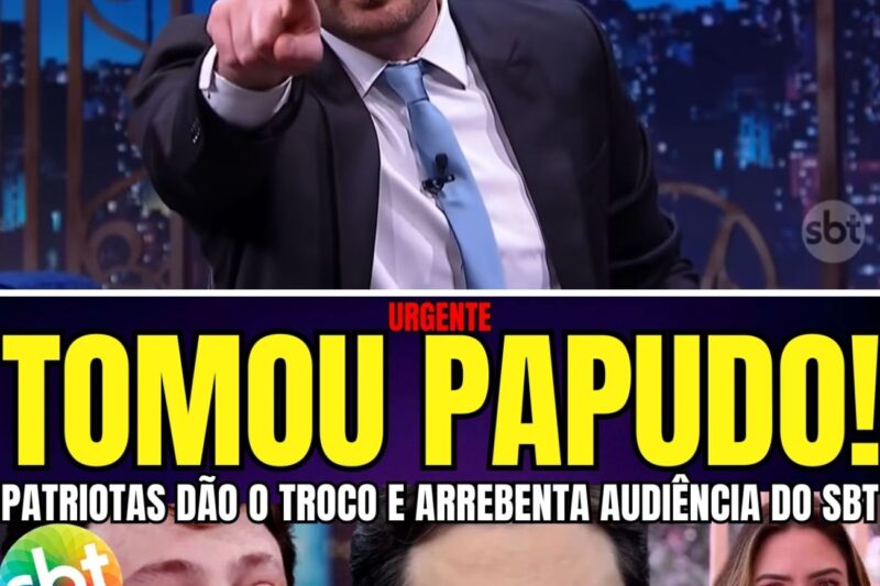 TOMOU PAPUDO! PATRIOTAS DÃO O TROCO E LACRAÇÃO DE DANILO GENTILI ARREBENTA AUDIÊNCIA DO SBT