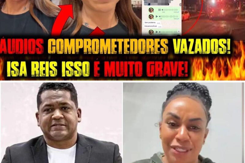 “DIFÍCIL É LIDAR COM MERCENÁRIA!”: Áudios vazados de pastor furioso contra Isa Reis revelam quebra de contrato gospel, xingamentos pesados e o mistério dos R$ 2.250 pagos adiantados