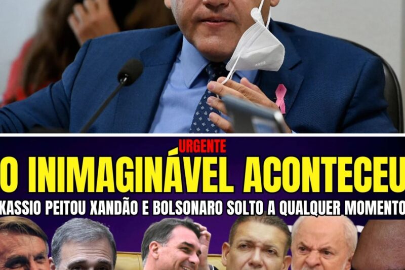 KASSIO NUNES PEITOU XANDÃO EM MOMENTO DECISIVO E BOLSONARO SERÁ SOLTO A QUALQUER MOMENTO