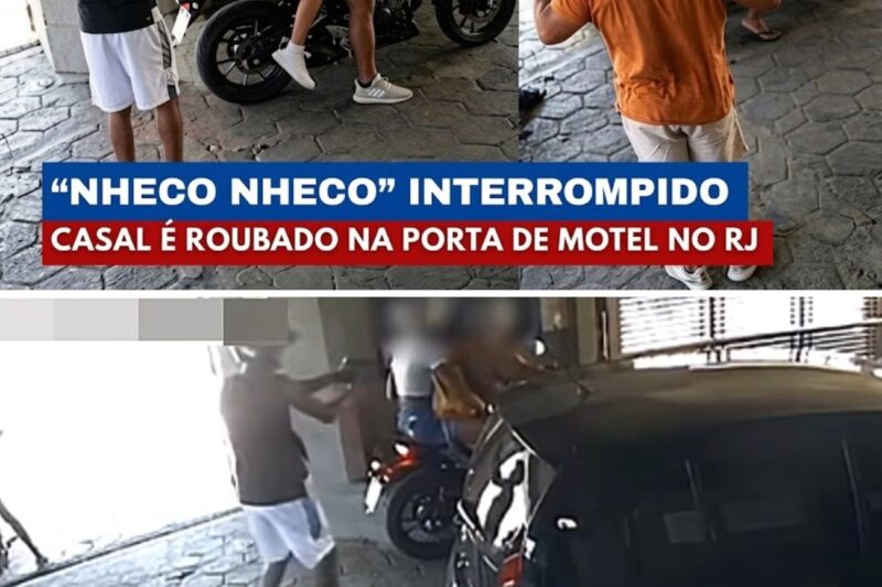 “ACHOU QUE IA DAR UMA ESCAPADINHA, MAS FOI SURPREENDIDO PELA ESPOSA LEGÍTIMA QUE ARMOU UMA EMBOSCADA!”: O plano de vingança que transformou o sảnh de um motel na Zona Norte do Rio em um tribunal de traição