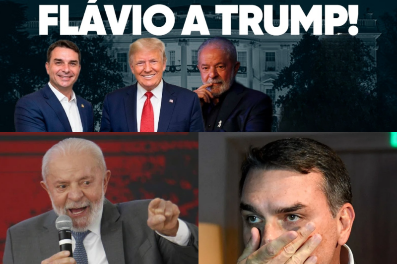 WHAT? Lula Armou TOCAIA Para Visita de Flávio a Trump!