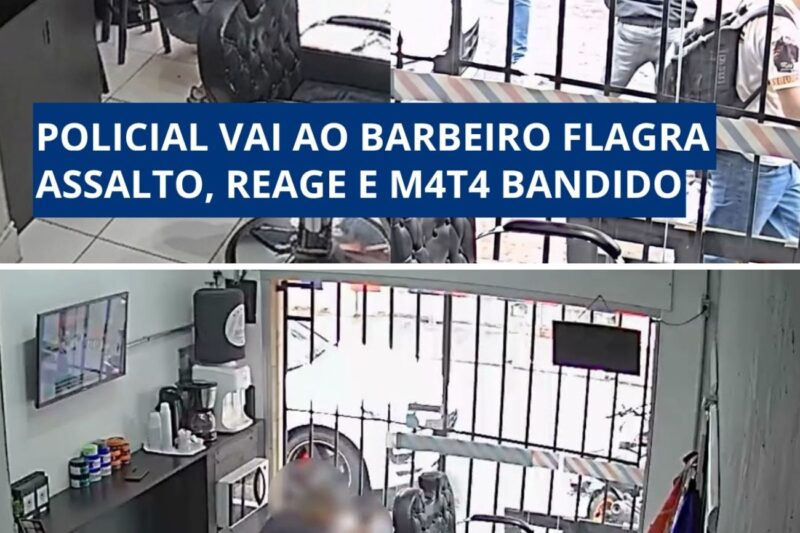 “SE DER MAIS UM PASSO, EU DESCARREGO A ARMA! DEITA NO CHÃO AGORA!”: Policial à paisana flagra assalto enquanto cortava o cabelo e reage com tiros precisos para salvar dono de Porsche em São Paulo