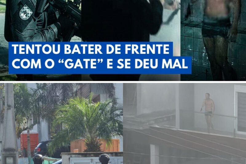 “PODE ATIRAR NO MEU PEITO, MAS EU NÃO VOU ME ENTREGAR!”: Irmão de ex-prefeito entra em surto psicótico, desafia o GATE com tiroteio em condomínio de luxo e acaba cercado no banheiro em Mogi das Cruzes