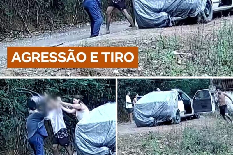 “OU VOCÊS SAEM DAQUI OU VÃO SAIR DAQUI MORTOS, SÓ SAEM DAQUI DENTRO DE UM CAIXÃO!”: Polícia civil aposentado gera pânico em Mogi das Cruzes ao agredir vizinhos com aspirador de pó e efetuar disparo de arma de fogo após guerra de versões sobre barulho