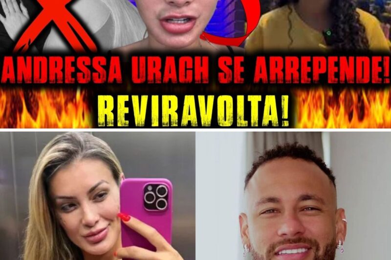 “QUEBREI O APARTAMENTO E O CARRO POR CAUSA DA MENTIRA!”: O surto border de Andressa Urach explode com quebra-quebra, polícia e uma reconciliação chocante que humilha a imprensa em meio à convocação de Neymar