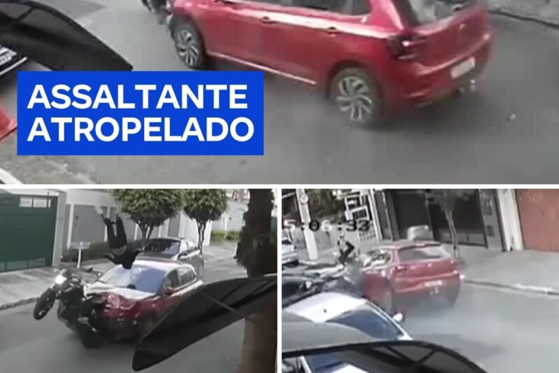 “EU IA MANDAR ESSE BANDIDO DIRETO PARA O INFERNO PARA SALVAR A MINHA ESPOSA!”: Homem persegue e atropela assaltante com carro vermelho para impedir roubo contra a própria mulher na Freguesia do Ó e mobiliza a Polícia Civil na Zona Norte de São Paulo