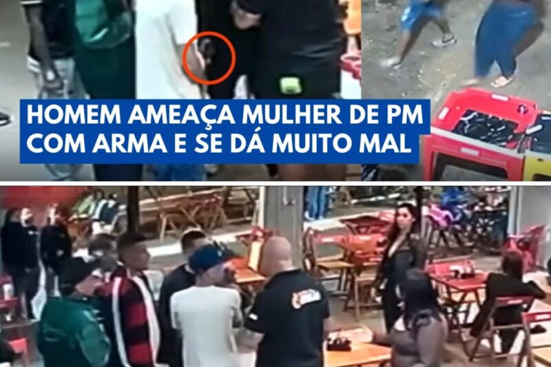 “AQUI NÓS ESTAMOS EM MAIORIA, SE VOCÊ FOR HOMEM VEM RESOLVER COMIGO AQUI FORA!”: Criminoso ostentador assedia esposa de Policial Militar, saca arma para confronto e acaba metralhado com seis tiros em legítima defesa em Belo Horizonte