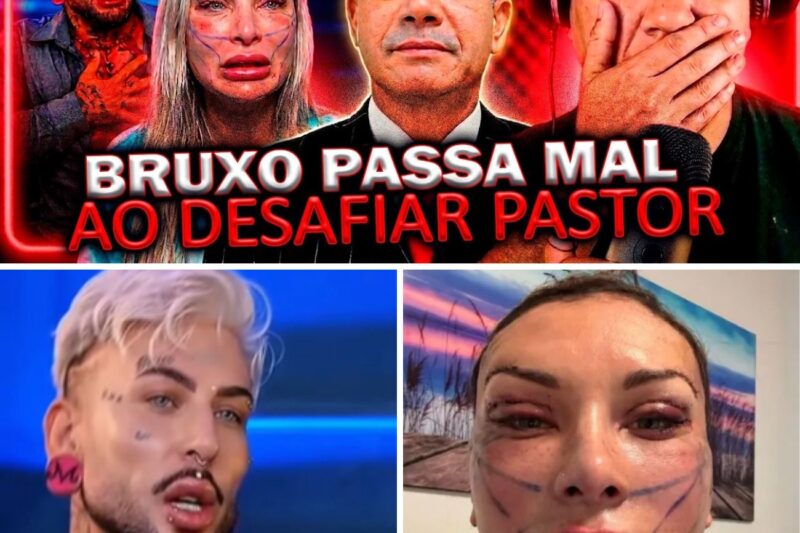“VAI TOMAR NO C*, QUEM DISSE QUE EU QUERO A SUA SALVAÇÃO? EU NÃO ACREDITO NA TUA RELIGIÃO, SAI DA PERSONAGEM!”: O impactante confronto ao vivo entre pastor e o Bruxo Malagueta incendeia o cenário religioso com a presença de Andressa Urach, desafio de exorcismo e debate sobre a salvação no tribunal da fé