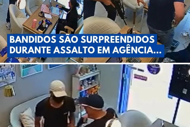 “PERDEU, PASSA A SENHA DO CELULAR AGORA SE NÃO QUISER MORRER!”: Bandidos tentam assaltar agência de turismo em São Paulo, mas são surpreendidos por policiais civis com fuzil do lado de fora e acabam presos em flagrante