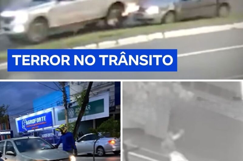 “ELE PAROU NA FRENTE DO MEU CARRO E COMEÇOU A ME XINGAR, TRANQUEI A PORTA COM MEDO DE MORRER!”: Ataque de fúria e selvajaria em plena avenida termina com caminhonete fechando automóvel de jovem de 19 anos e destruindo o sonho de uma estudante no centro urbano
