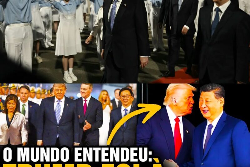 A Visita de Trump à China: Entre Formalidades e Humilhação Diplomática