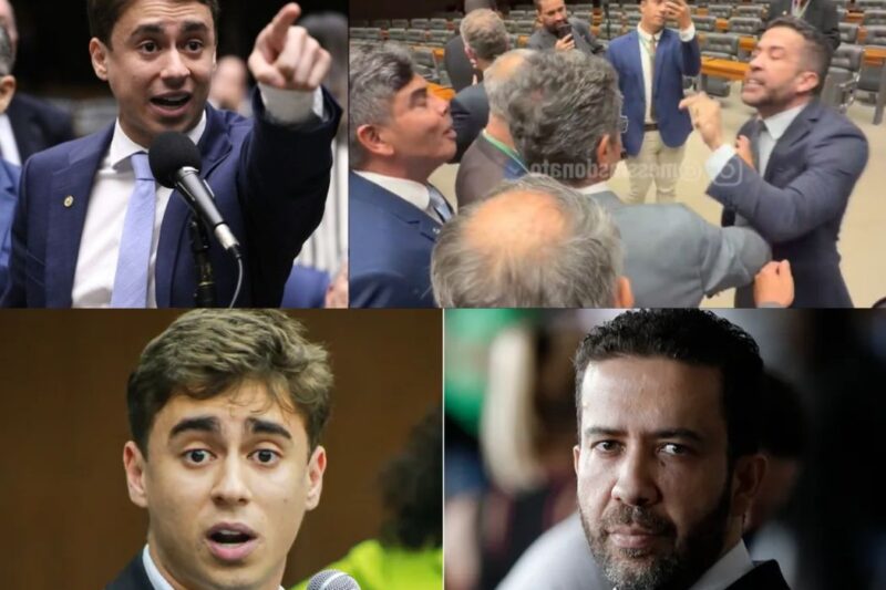 Nikolas se Pronuncia sobre Flávio Bolsonaro e Janones Surta com Deputado da Direita
