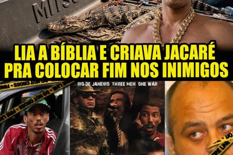 O Narco-Evangelista de Senador Camará: A Bizarra Trajetória do Chefe do TCP que Criava Jacarés e Pregava para as Câmeras