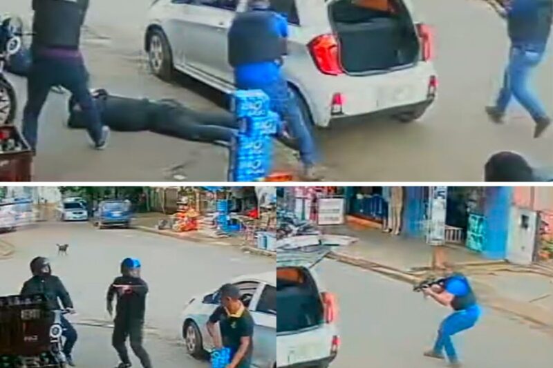 “ACHOU QUE O COMÉRCIO ESTAVA FÁCIL? ACELERA QUE O PLAYBOY JÁ CAIU BALEADO!”: Assalto de Moto Termina em Sangue após Intervenção Cirúrgica de Policiais à Paisana, Deixando o Criminoso Joel em Estado Grave e o Comparsa “Penha” Grampeado no Asfalto