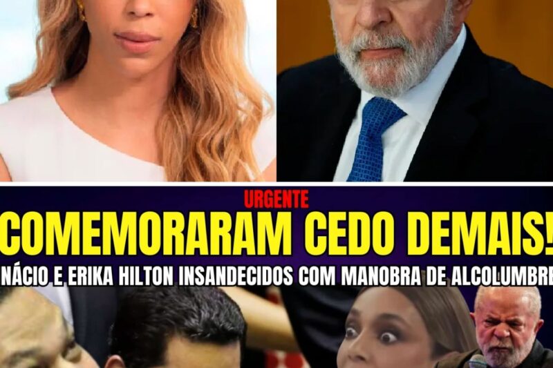 COMEMORARAM CEDO DEMAIS! ALCOLUMBRE BARRA PEC 6X1 NO SENADO INÁCIO E ERIKA HILTON FURIOSOS