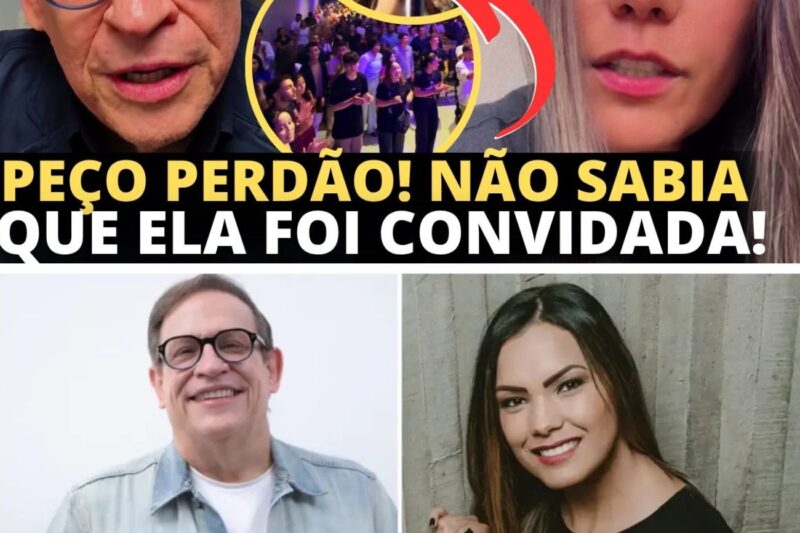 “NÃO FOI COM A MINHA AUTORIZAÇÃO! PEÇO PERDÃO!”: Pastor Abe Huber gera choque ao rejeitar a cantora Heloísa Rosa após ministração polêmica na Paz Church, enquanto a artista reage nas redes sociais dizendo que Jesus é o seu verdadeiro pastor