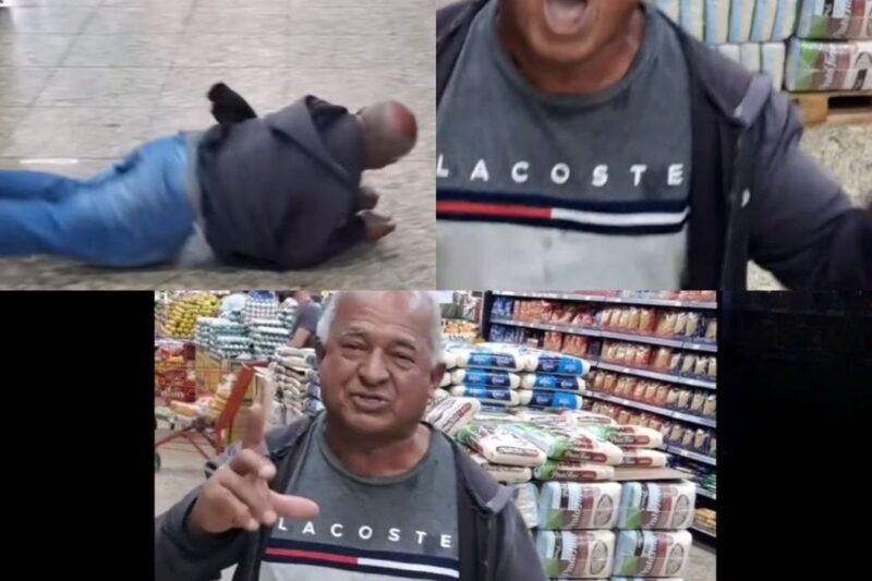 ÓDIO NO SUPERMERCADO: A Covarde Agressão ao “Tio do Biscoito” que Revoltou o Brasil e Rachou o Bolsonarismo