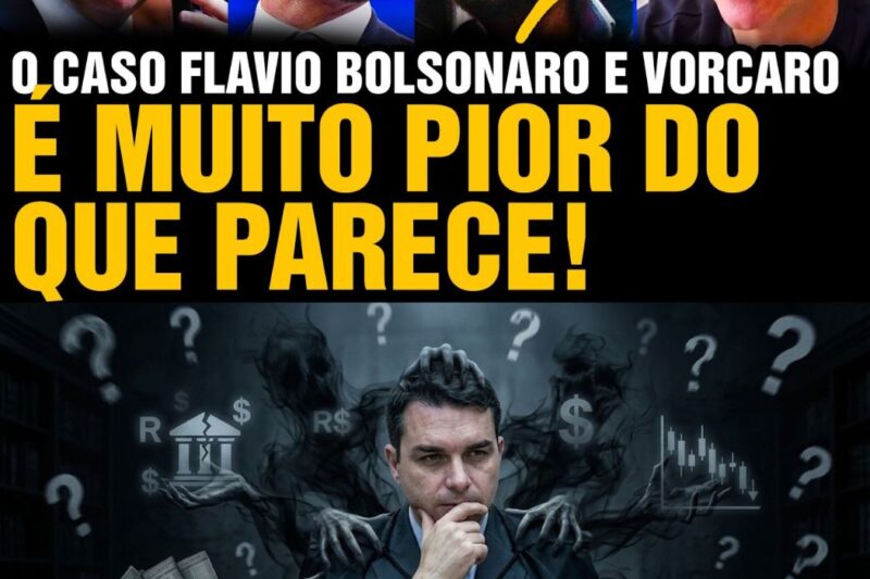 Muito Além das Câmeras: A Teia Obscura de Flávio Bolsonaro, Daniel Vorcaro e o Financiamento Não Explicado