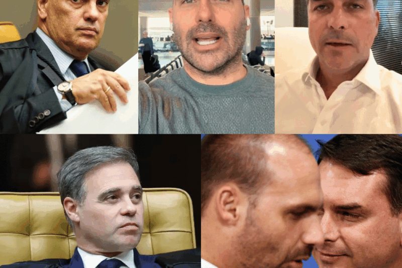 Deu Ruim! André Mendonça Desesperado Enquanto Moraes Reúne Áudios e Provas Que Podem Comprometer Flávio e Eduardo Bolsonaro!